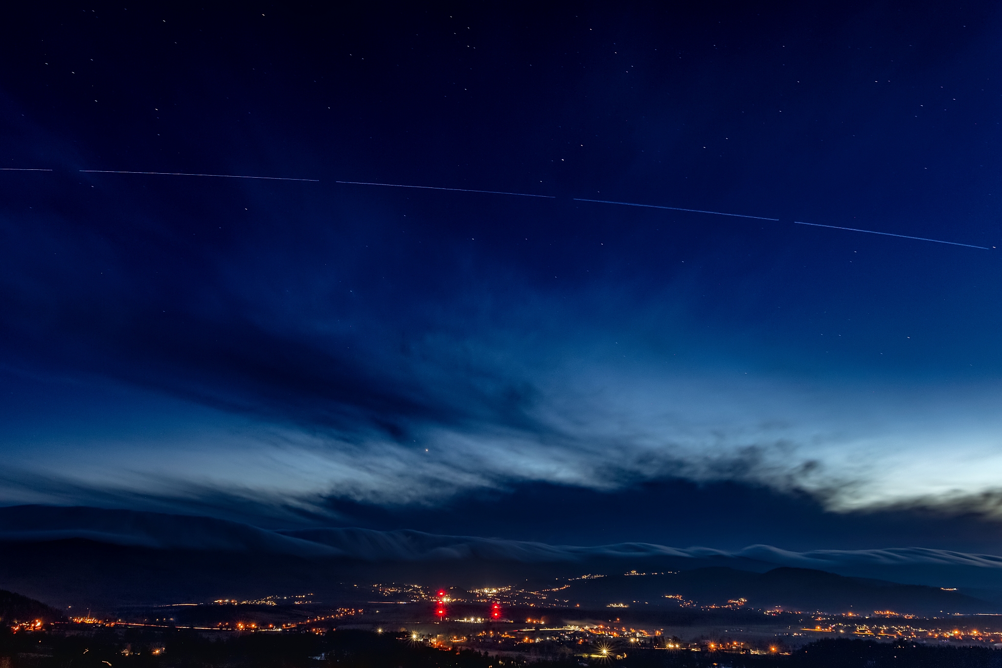 08.12.2020 - ISS nad Karkonoszami