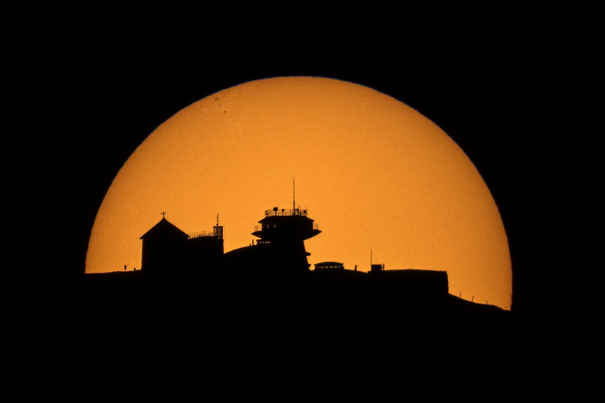10.06.2022 - Zachód Słońca z Horni Alberice